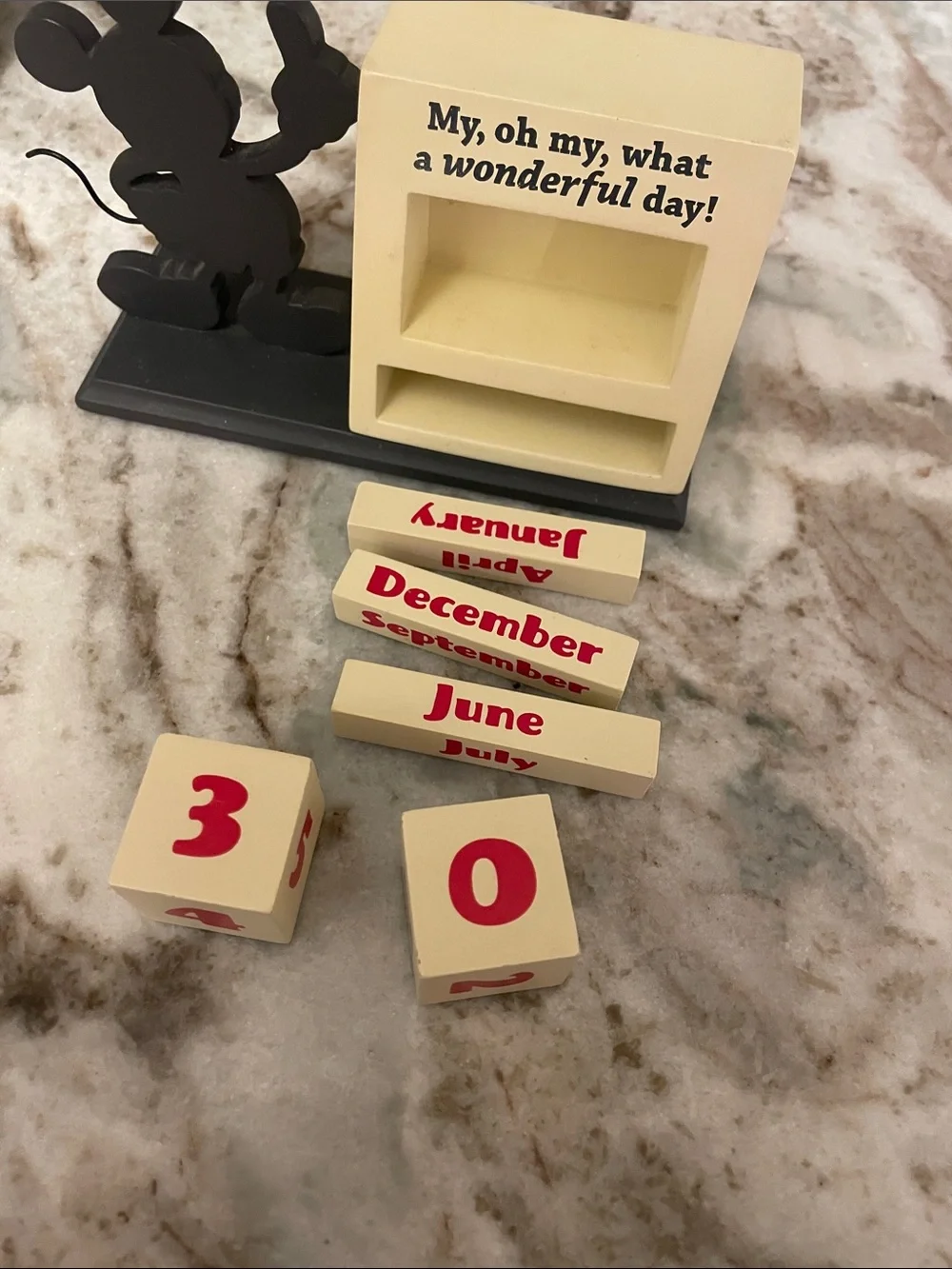 Hallmark mickey desk